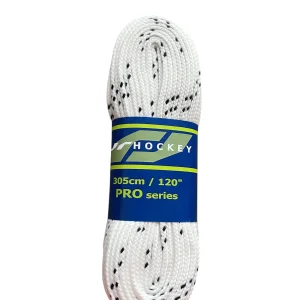 JR HOCKEY PRO SERIES Cotton Skate Laces 12mm – Durable Hockey Laces