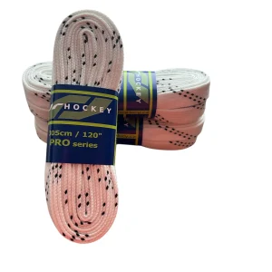 JR HOCKEY PRO SERIES Cotton Skate Laces 12mm – Durable Hockey Laces