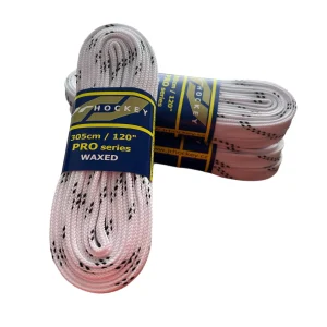 JR HOCKEY PRO SERIES WAXED SKATE LACES – 12MM
